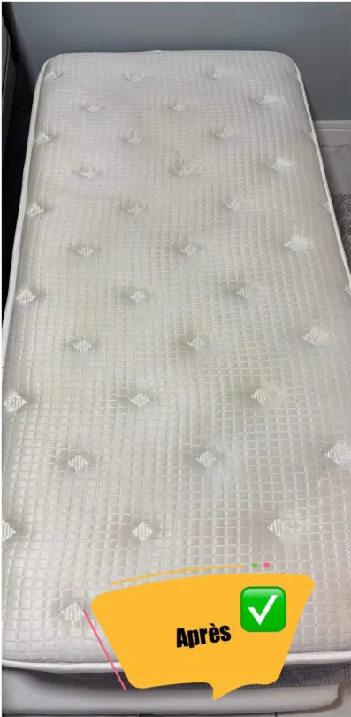Matelas après nettoyage